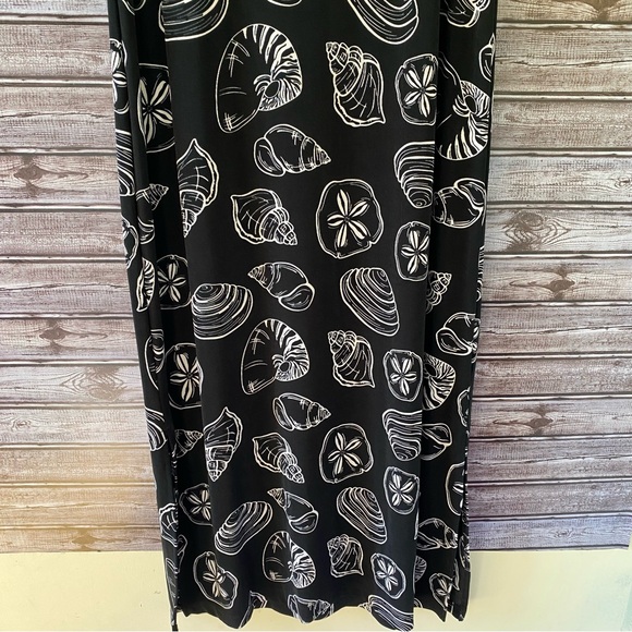 Travelers by Chico's Women's Seashell‎ Print Maxi Dress Size L - Picture 2 of 7